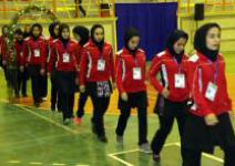 آیین افتتاحیه المپیاد ورزشی دختران دانشجوی سما در همدان