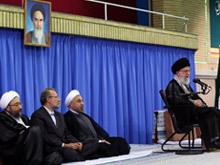 بيانات رهبری در ديدار مسئولان نظام و سفرای كشورهاى اسلامى‌
