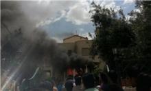 اتش زدن آرامگاه «جعفر طیار»+عکس