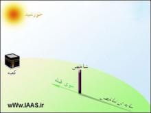 فردا، فرصتی مناسب برای تعیین دقیق جهت قبله