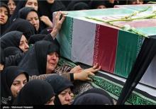 پیکر مطهر ۵ شهید گمنام در میدان امام حسین(ع) به خاک سپرده شد