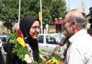 استقبال همدانی ها از بانوی محجبه ایرانی حاضر در المپیک 2012 لندن