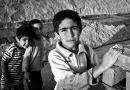 (تصویر) کارگران کودک در یک کوره آجر پزی 